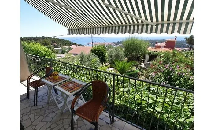 In Rab With Seaview, Balcony, Wifi, Washing Machine * Palit